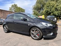 2016 Vauxhall Corsa 1.4T [150] Black Edition 3dr HATCHBACK Petrol Manual
