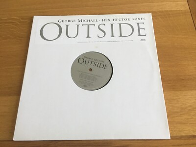George Michael-Outside hex hector mixes.12'' promo