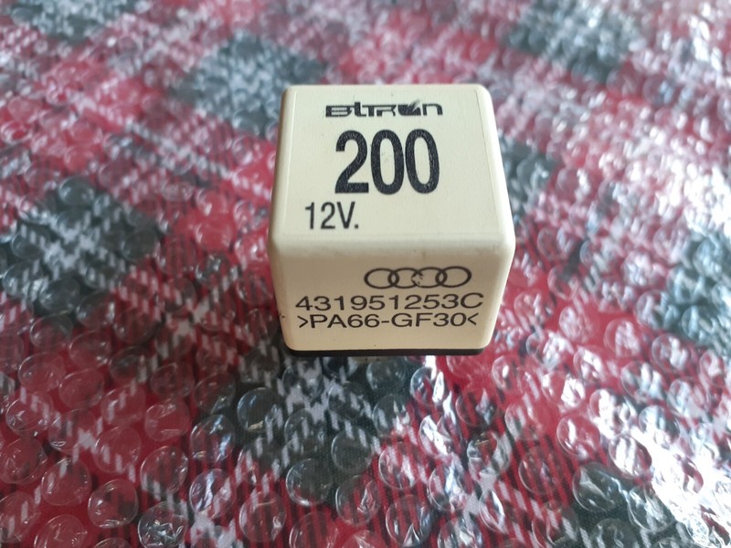 Relais Bitron NÂ° 200, 12v, Volkswagen Audi 431951253c