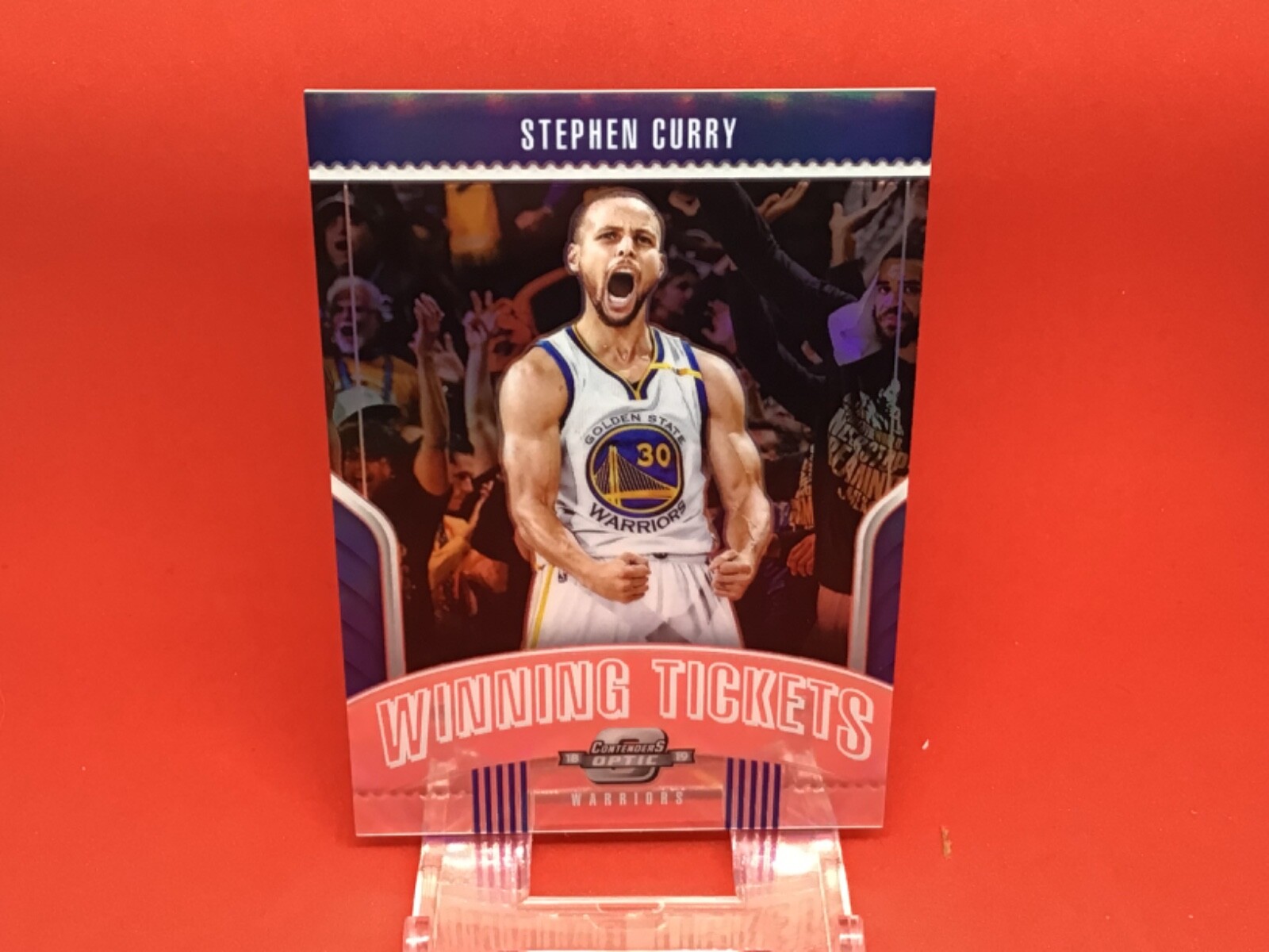 2018-19 CONTENDERS OPTIC STEPHEN CURRY CLASS ACT 2018-19 Panini Contenders Optic Stephen Curry &frasl;10 Gold Prizm Auto PSA 10 Gem