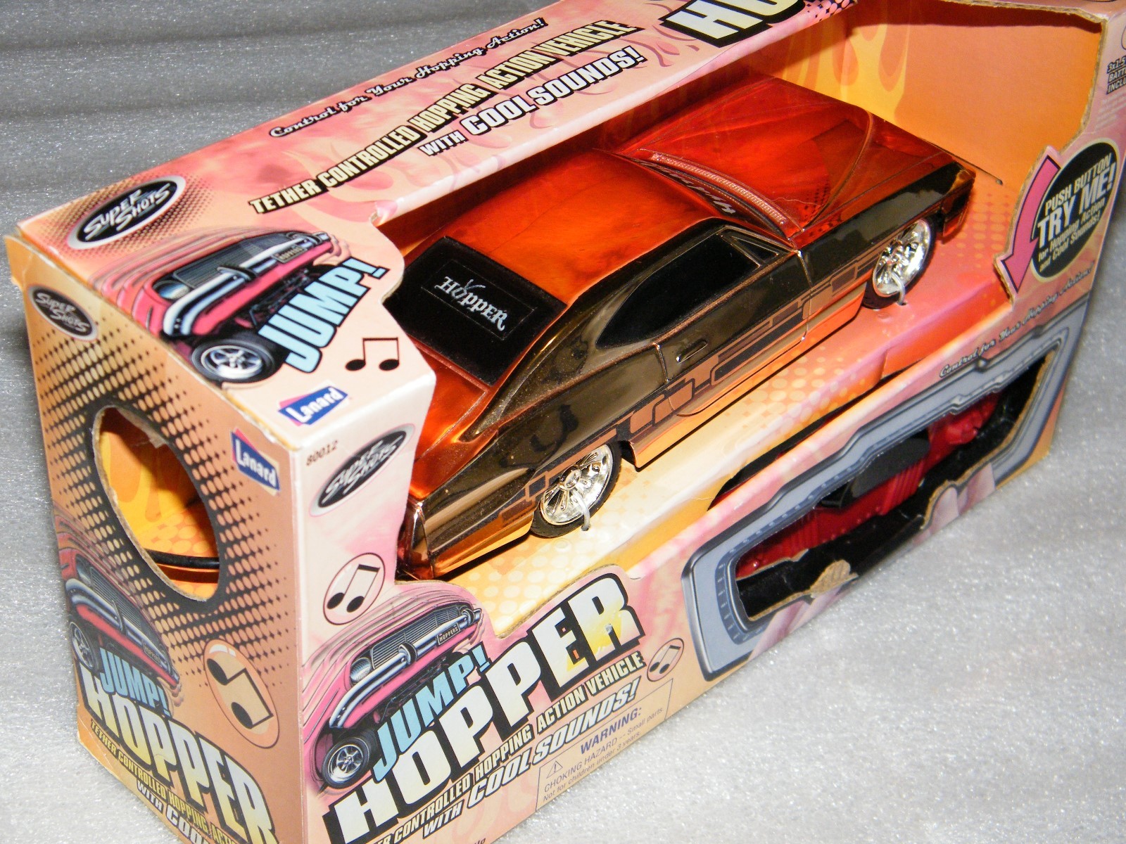 Rare Vintage 2006 Sealed Box MIB Hopper Low Rider Car Super Shots Lanard Batt Op