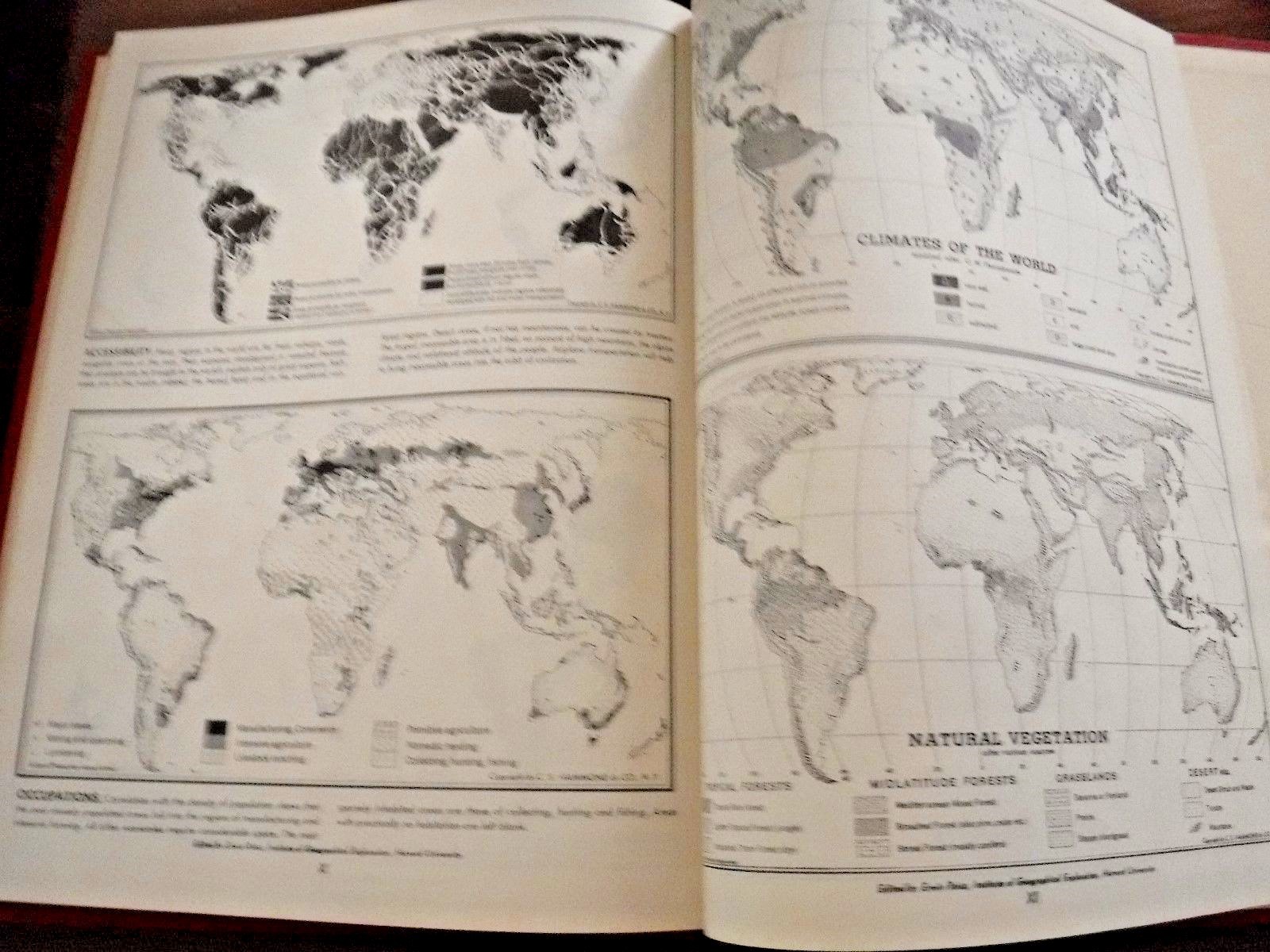 1952 Hammond's New Era World Atlas