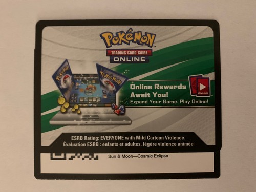 20x Sun Moon Cosmic Eclipse Pokemon Online TCG Code NEU EN SCHNELLER VERSAND