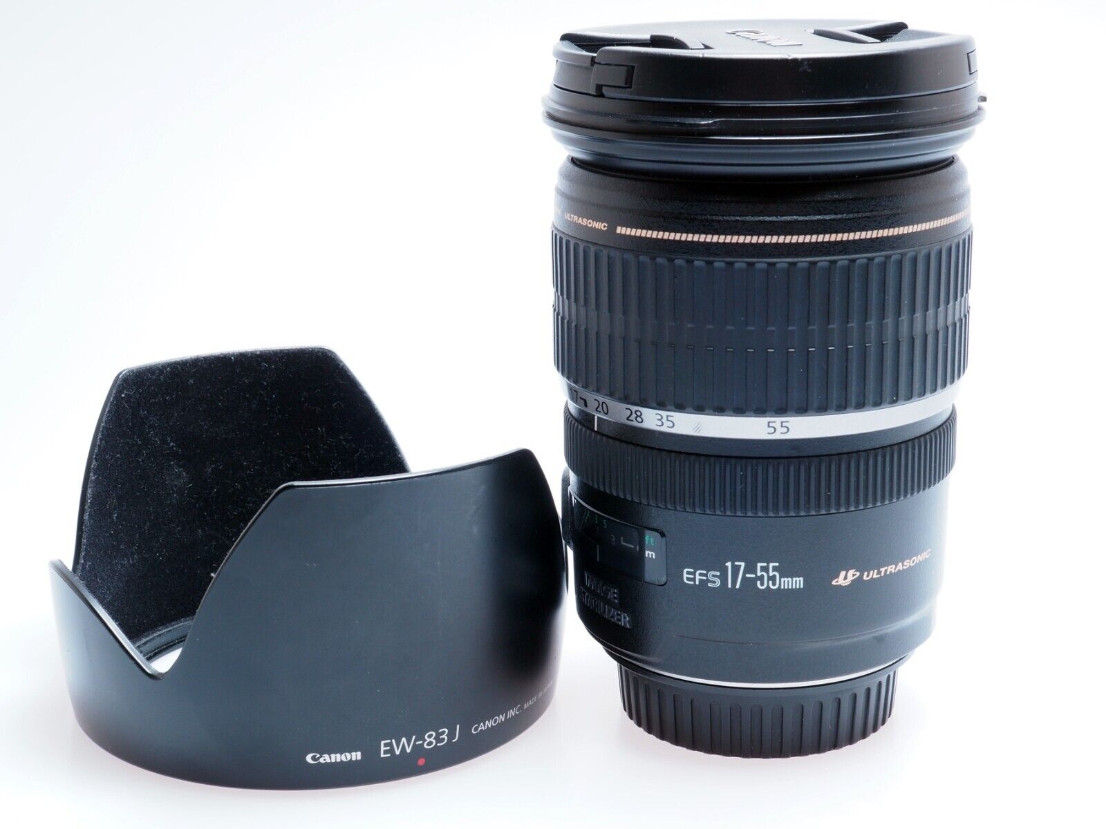 Canon 17-55mm F2.8 EF-S IS USM Lens With Hood And Caps | eBay Canon 17-55mm F2.8 EF-S IS USM Lens With Hood And Caps | eBay