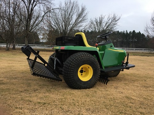 JOHN DEERE 1200A BUNKER RAKE INFIELD DRAG NAIL DRAG RIDING RAKE SAND PRO GROOMER