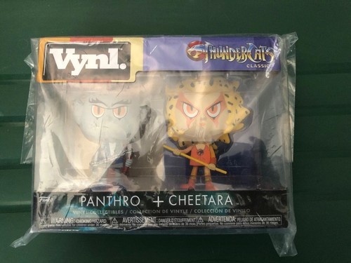 Funko VYNL Thundercats Classic – Panthro & Cheetara Vinyl-Figuren, Sammlerstücke, 2er Set