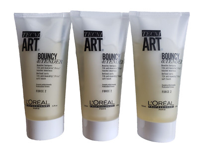 L'Oreal Tecni.Art Bouncy & Tender Curl Defining Gel 5 oz - ''Set of 3''