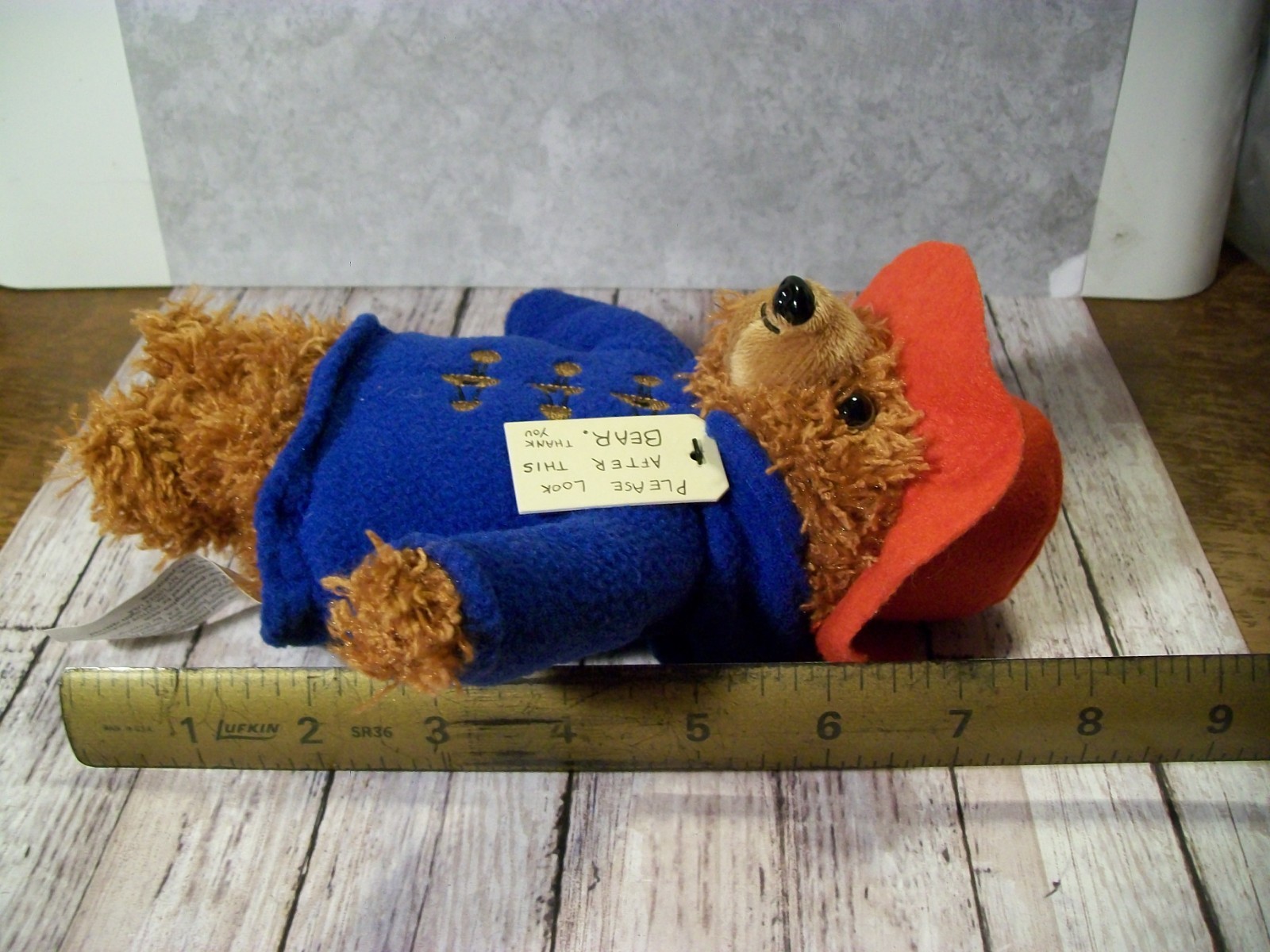 B2  2014 Yottoy Paddington Bear Plush, Plushie, Stuffie, 8