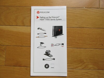 Polycom HDX 7000 Complete System High Profile EagleEye HD Camera 7200-23130-001!