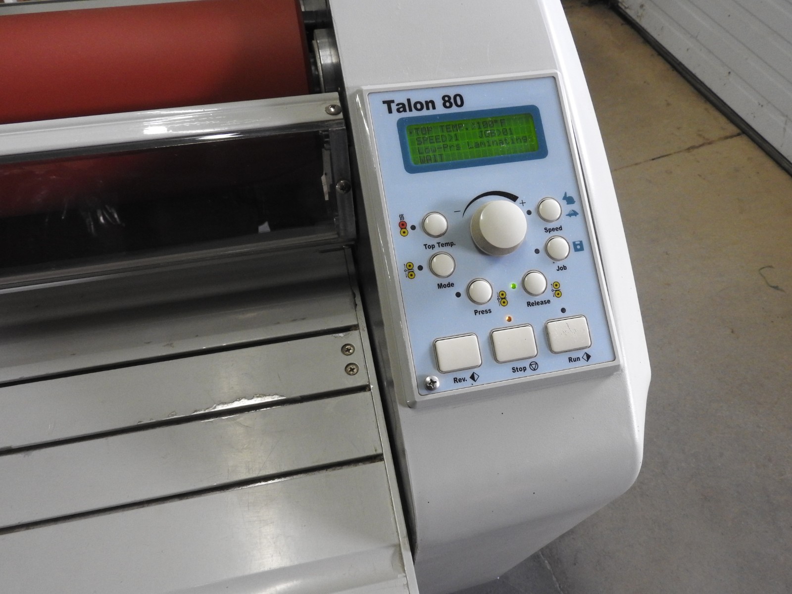 GBC Talon 80 Hot/Cold Laminator - for use with Roland Mimaki Mutoh HP printer