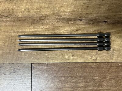 T15 Torx Power Bit 1/4'' Hex Drive, 6'' OAL~ 4 pcs  USA