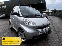 2011 smart fortwo 1.0 MHD Passion Coupe 2dr Petrol SoftTouch Euro 5 (s/s) (71 bh