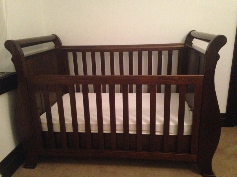 boori sleigh convertible cot