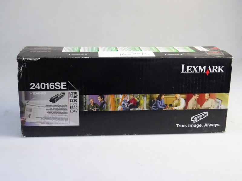 Orig. Lexmark 24016se Toner Schwarz Lexmark E 332 Ovp