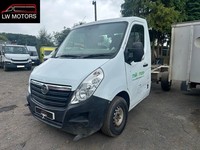 VAUXHALL MOVANO 2.3 CDTI RWD L2H1 MWB CHASSIS CAB 2016 16 REG SPEARS OR REPAIRS