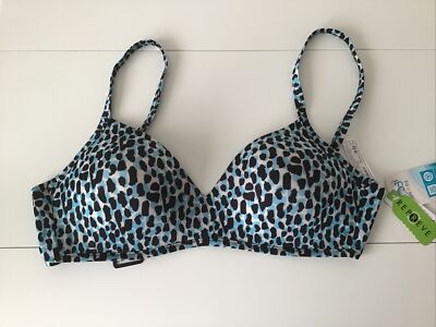 Sloggi Koh Tachai Padded Bikini Bralette Multicolored In Womens Size L+ BRANDNEW