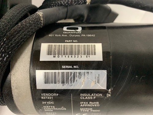 Pride Mobility/ Quantum Rehab Left Motor with Gearbox & Hub Q6 Edge Power Chair