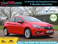 2016 Vauxhall Astra 1.4i Turbo Elite Euro 6 5dr HATCHBACK Petrol Manual