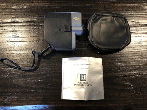 BENTLEY B-3 Super 8 Movie Camera With Carry Case and Manual