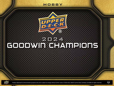 2024 Upper Deck Goodwin Champions Hobby Box - PRESALE 11/20