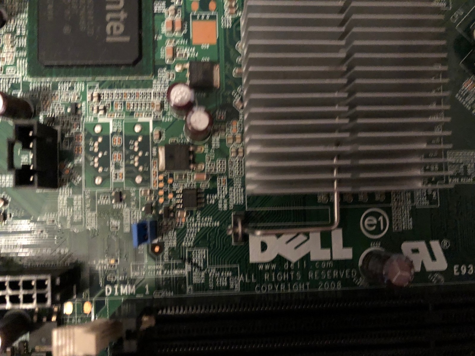 Dell OptiPlex 760 SFF Socket LGA775 PCI Express Motherboard 0M863N x6