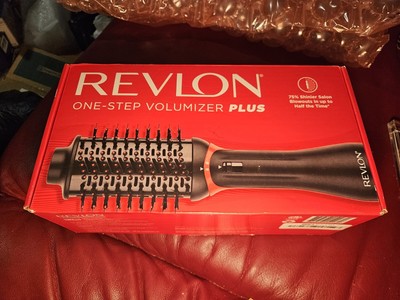 Revlon One Step Volumizer Plus Hair Dryer Black/Red Open Box