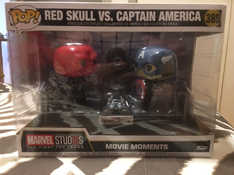 Red Skull Vs Captain America Funko Pop Vinyl Figure Collectables