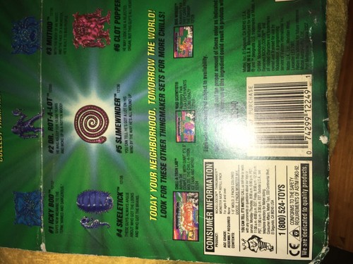1994 Mattel Nickelodeon Thingmaker Monster Mix #6 Colt Popper Toy Mold