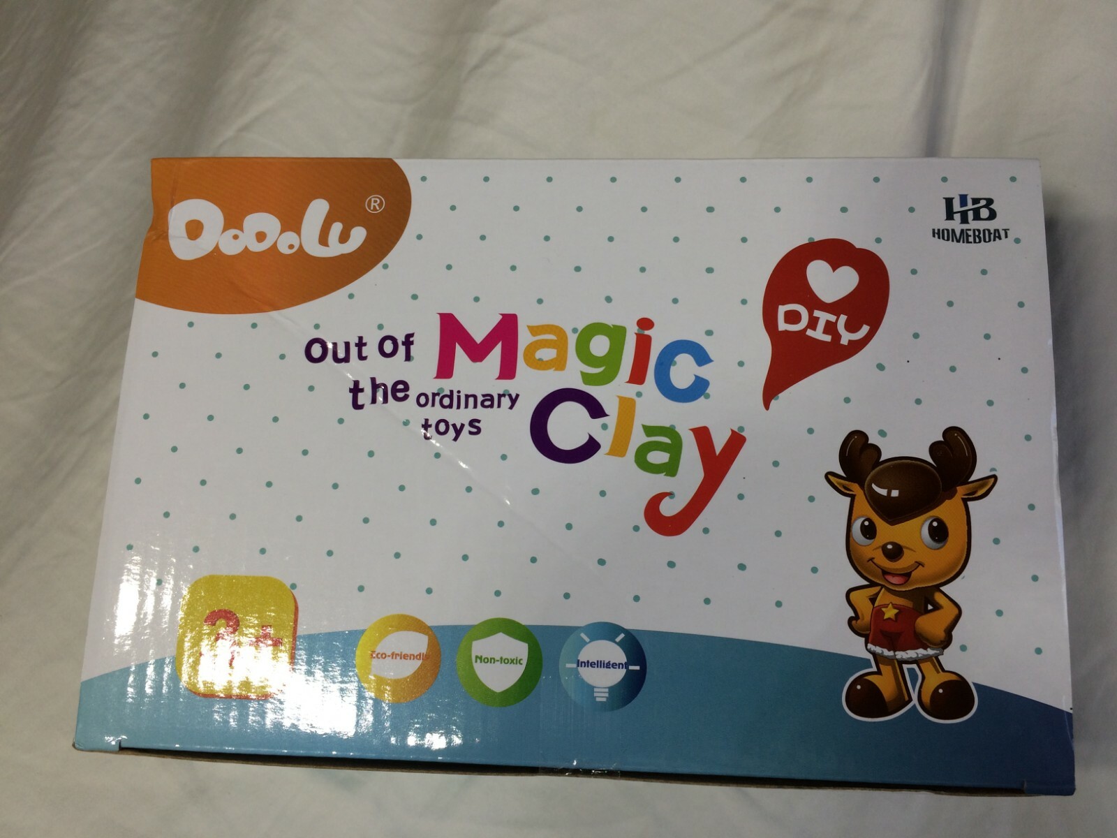 Dodow Soft Magic Crystal Slime Clay DIY Toy **6 Colors** Kit Glitter, Non Toxic