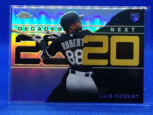 Luis Robert 2020 Topps Chrome DECADE'S NEXT ROOKIE REFRACTOR