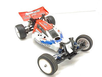 Team Associated B4.2 1/10 2wd Buggy Roller Rolling Chassis w/ Servo Vintage