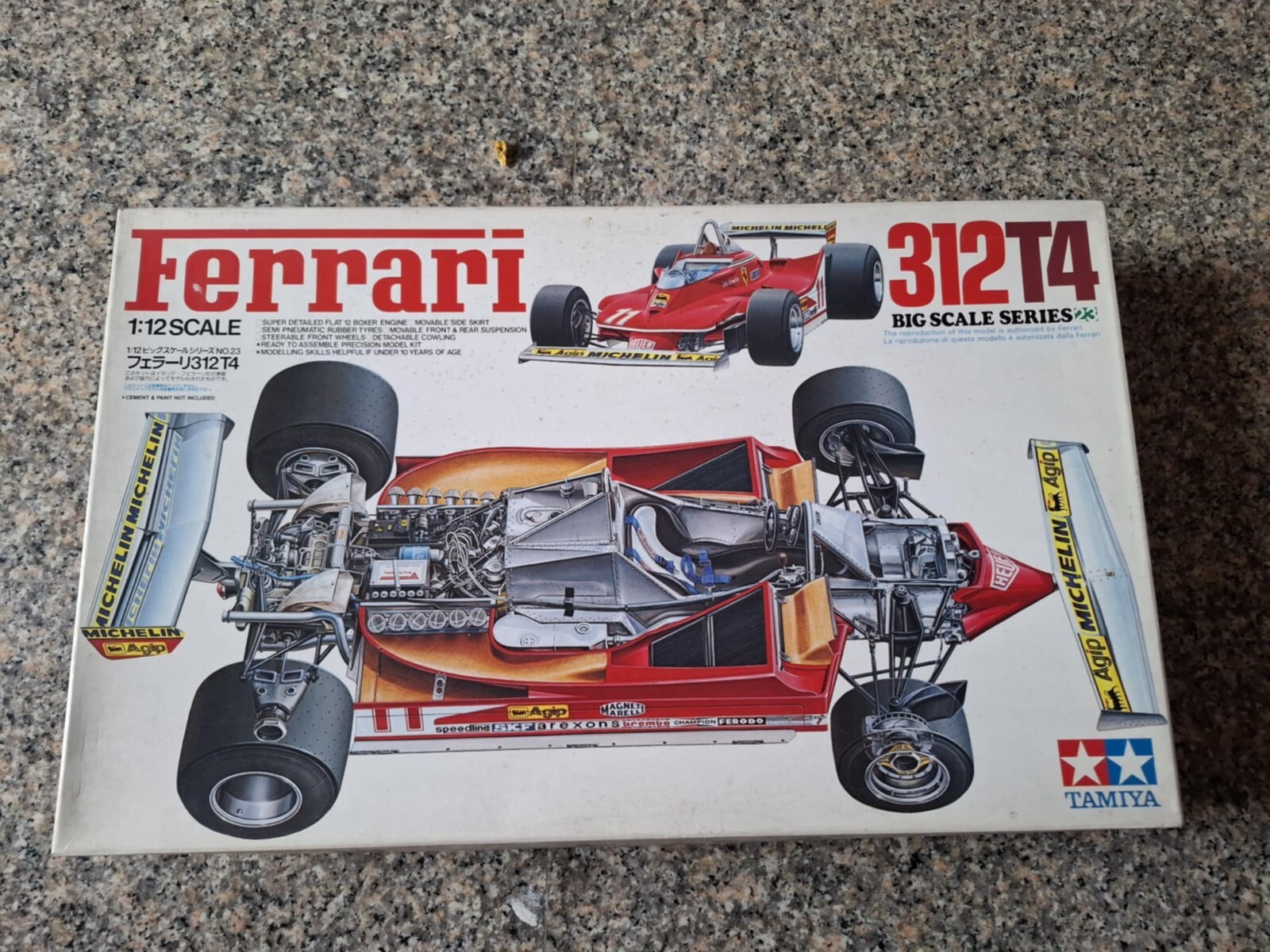 TAMIYA 1/12 Ferrari 312 T4 1 BIG SCALE SERIESModel Kit F/S