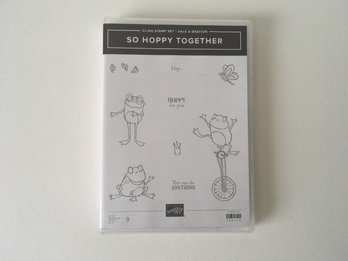 Stampin Up So Hoppy Together Cling Stamp Set, Sale=A=Bration