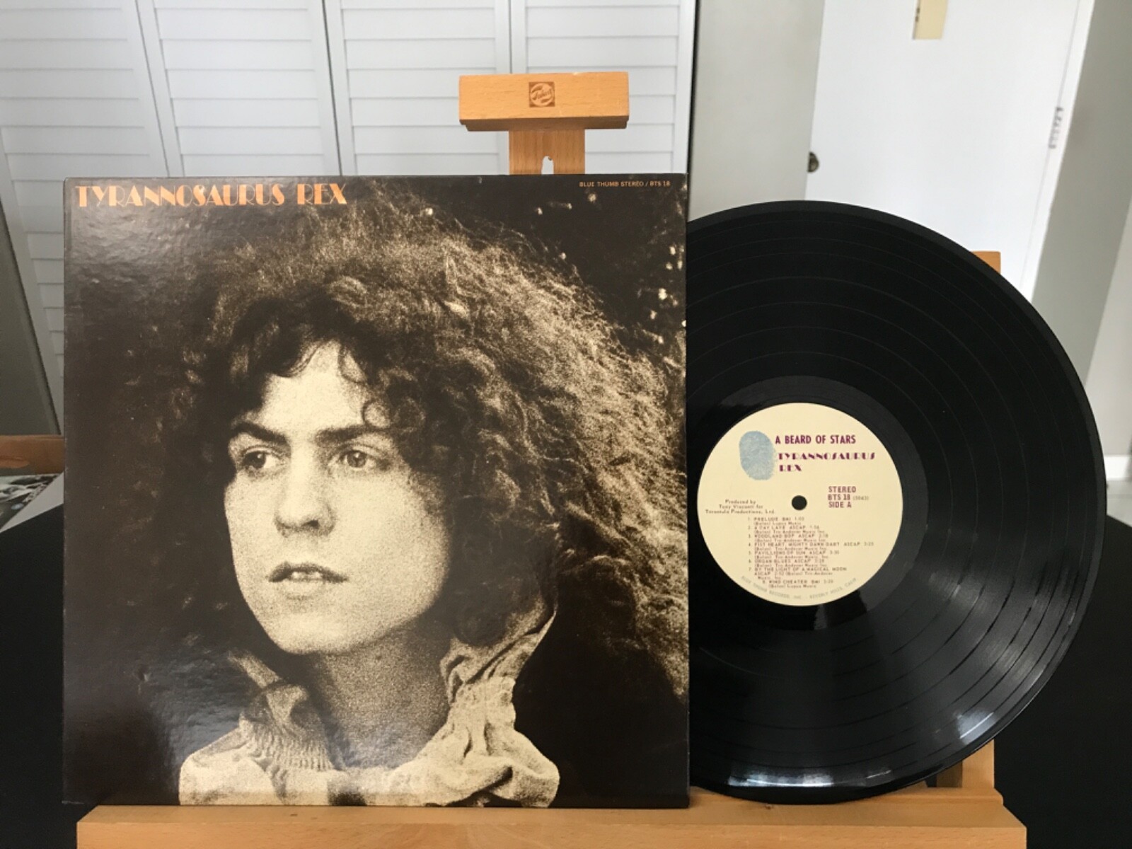 【ＵＳ.Org盤ＬＰ】ティラノサウルス・レックス／ア・ベアード・オブ・スターズ TYRANNOSAURUS REX A BEARD OF STARS BLUE THUMB RECORDS BTS18