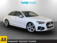 2022 Audi A4 2.0 TFSI 40 S line S Tronic Euro 6 (s/s) 4dr Saloon Petrol Automati
