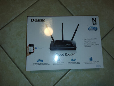 D-Link N300 DIR-619L Router - Cloud Router - Brand New Sealed