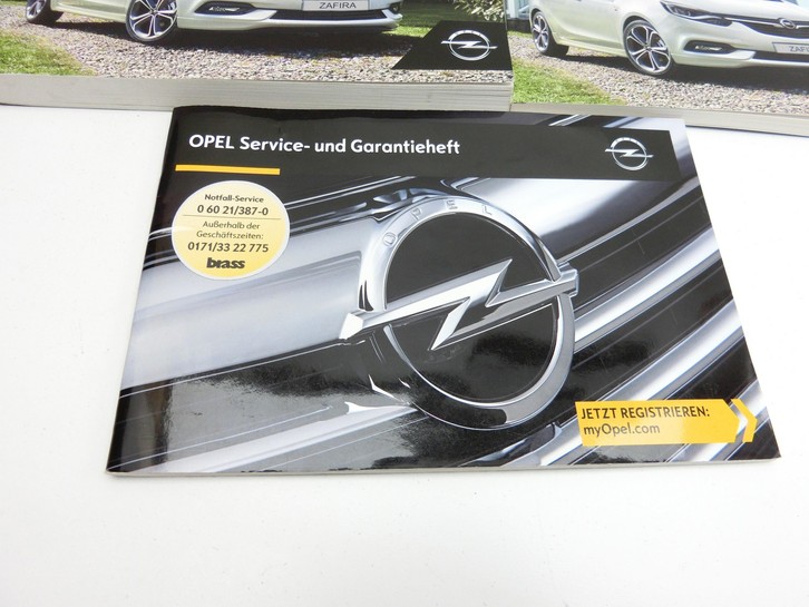 Opel Zafira Tourer P12 16-19 Serviceheft Betriebsanleitung Anleitung Bordmappe Opel Zafira Tourer P12 16-19... Bild 2