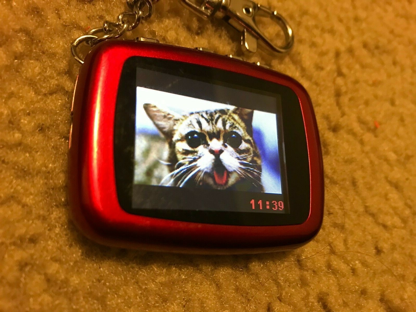 INSIGNIA NS-DKEYRD10 DIGITAL PICTURE KEY CHAIN WITH 1.8