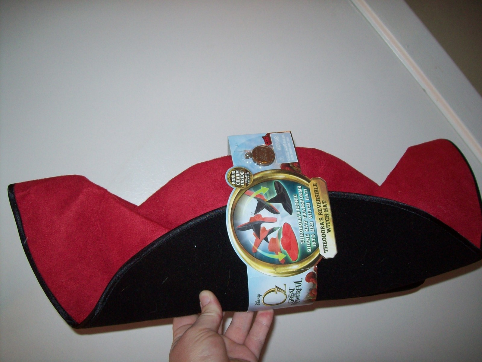 2013 DISNEY'S OZ THE GREAT AND POWERFUL SPELLBINDING NECKLACE & RING SET HAT NEW