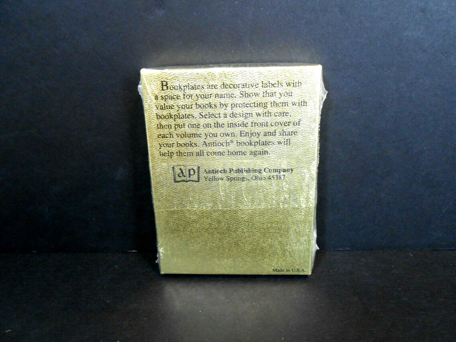 Vintage Antioch 30 Bookplates 