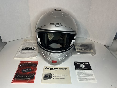 Helmet (silver-medium) Interior Has Normal Wear & Tear