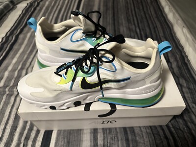 Size 15 - Nike Air Max 270 React Worldwide Pack - White