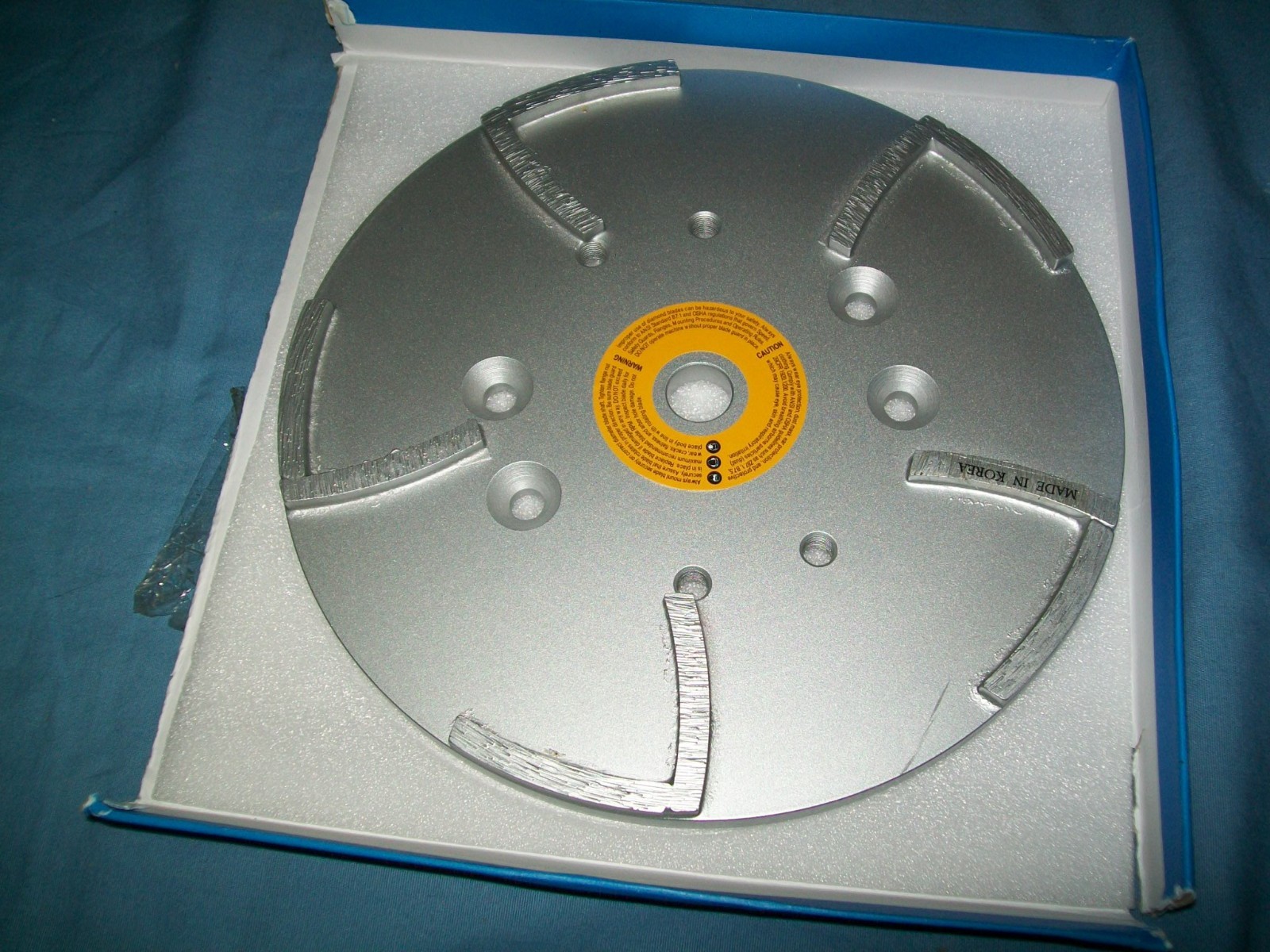 NEW DIAMOND VANTAGE Floor Grinding Head 10 Segment Med Bond 10