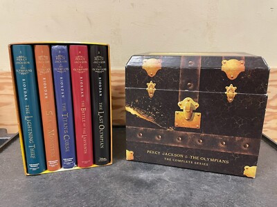 Percy Jackson and the Olympians Hardcover Boxed Set: Books 1