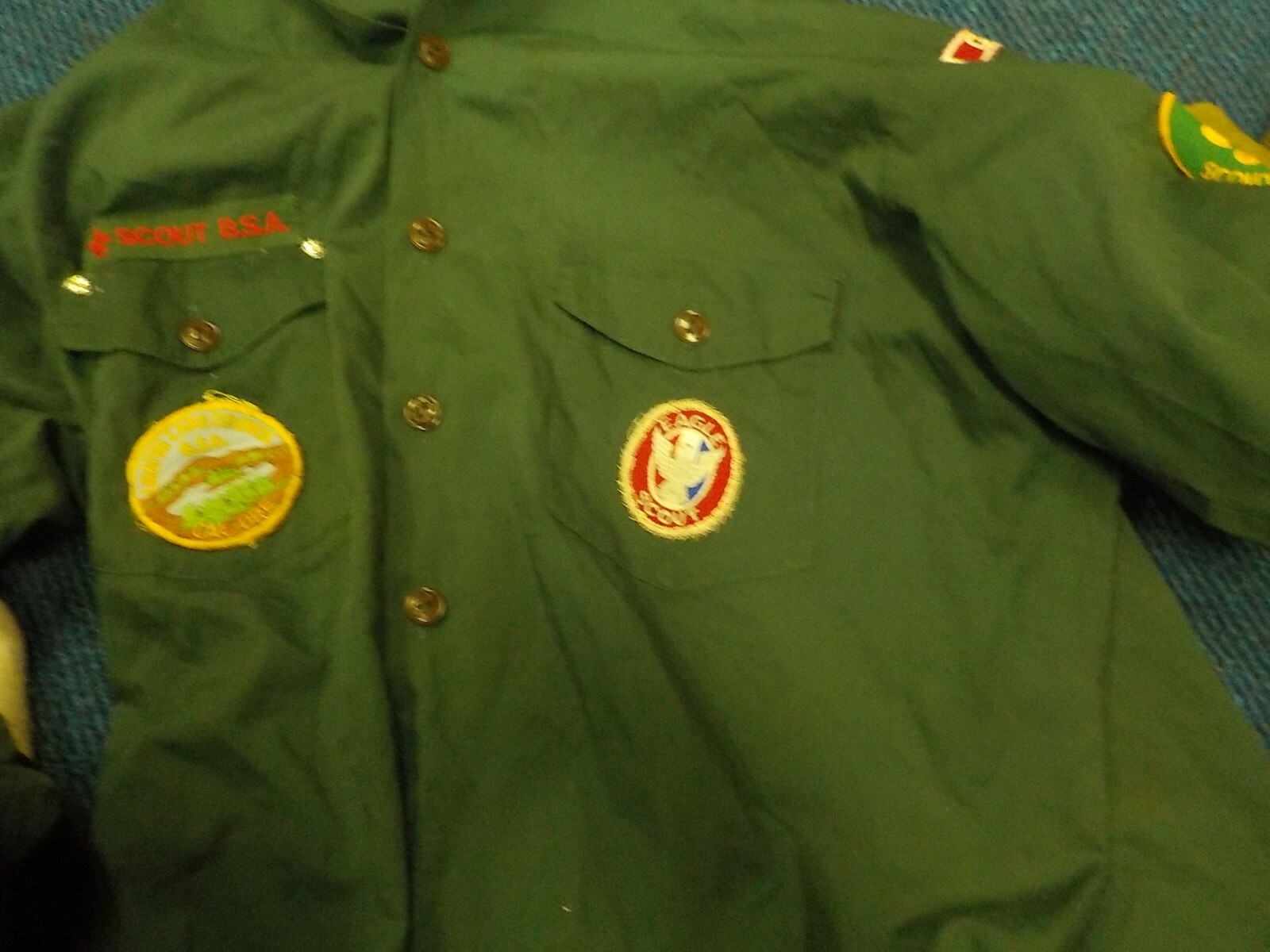 Scout Uniform Parts:  Lot 7, misc. uniform parts etc