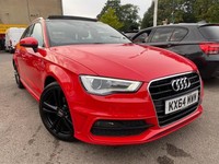 2014 Audi A3 1.4 TFSI CoD S line Sportback S Tronic Euro 6 (s/s) 5dr HATCHBACK P