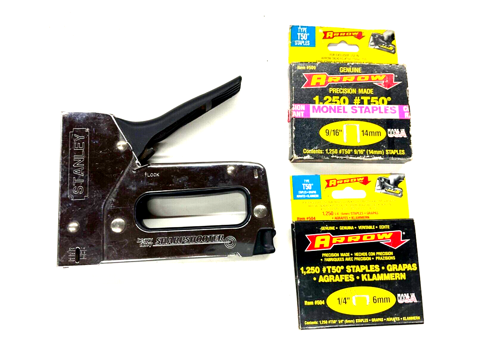 STANLEY スタンレー staple gun ステープルガン タッカー 替刃