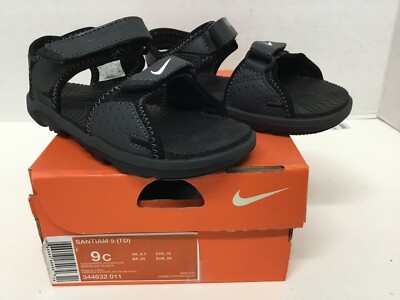 Nike Santiam 5 (TD) Toddler sandal #344632 011 Black ''vintage'' Never worn