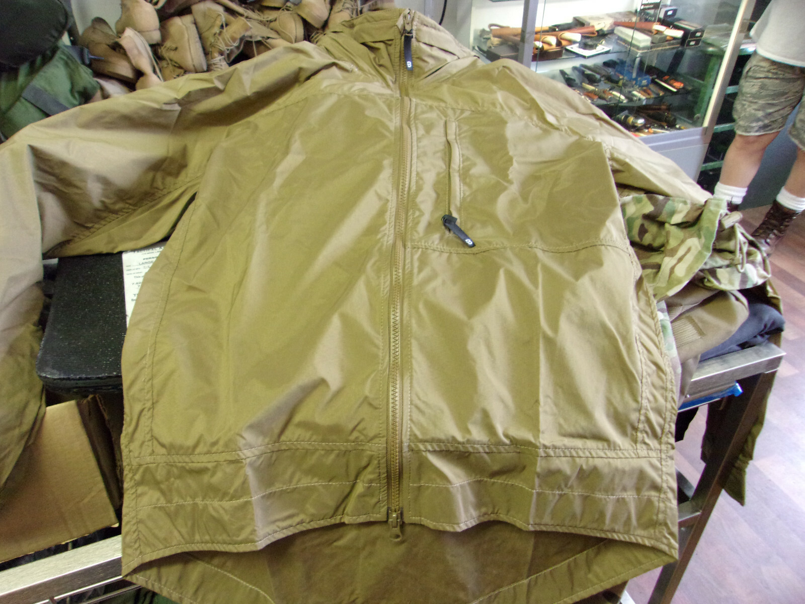 Beyond Clothing Level 4 Bora Wind Jacket Coyote
