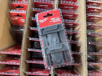 New Milwaukee MLBXENDCP Redstick Compact Level Replacement End Caps Case of 150